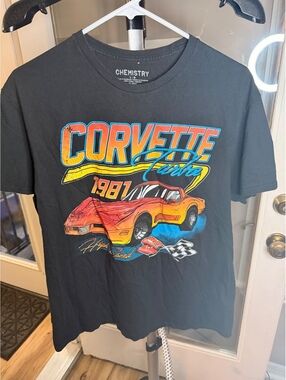 Chemistry Corvette Racing Graphic T Shirt Black